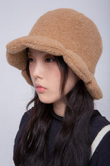 플라워벨햇 브라운 / Flower bell hat_brown (6656024150134)