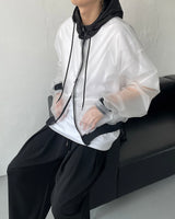 プラスティックミックスジップアップ / OWN Plastic Mix Zip-Up (2 colors)