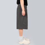 2タックコットンバルミューダパンツ / Two Tuck Cotton Bermuda Pants