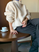 fleece pullover