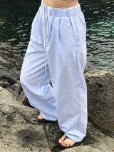 Waterfall stripe pants 