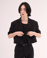 サンダーバックルハーフブレザー / [MADE] Sander Buckle Half Blazer