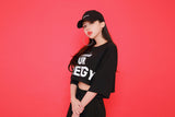エナジーショートスリーブクロップTシャツ/TOP(7806) Energy Short Sleeve Crop Tee