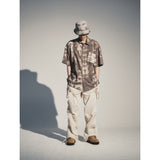 クリースナイロンバンディングパンツ / CREASE NYLON BANDING PANTS_CREAM