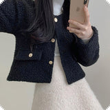 Mubby Tweed Fur Jacket (3 colors)