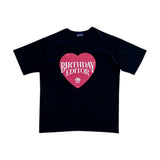 ビッグハーツハーフTシャツ / TOM'S BIG HEARTS HALF-T BLACK