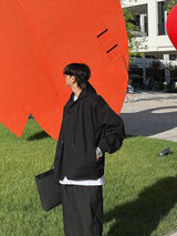 90S Ronnie Unbalance Hood Jacket (3color)