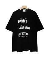 ロンドンレタリング半袖 (3 color)
