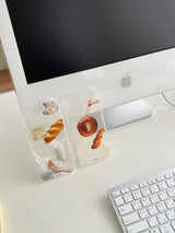 ベーグルジェリースマホケース/Bagel jelly case