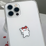 レッドフラッフィー２フォーンケース / Red Fluffy 2 Phone Case