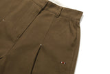ワイドバミューダパンツ/WIDE BERMUDA PANTS_BROWN