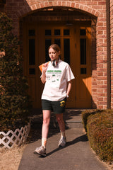 レディースインフィニティカレッジスウェットショートパンツ / Woman Infinite College Sweat Shorts