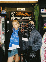 BC® x MAKE YOU LOVE MUFFLER BLACK