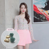 アンティークミントローズピアス / Antique Mint Rose Piercing (G-friend Yerin, Dreamcatcher Gahyun Piercing)