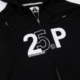 センスロゴフードジップアップ/25P SENSE LOGO HOOD ZIP UP_BLACK
