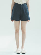 リネンショート / W1013 LINEN SHORT_NAVY