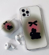 パットラビットAirPodsケース / Pat Rabbit AirPod Case