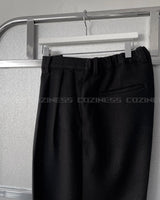 CR Youth shuffle two-tuck wool wide pants (3 colors)