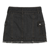 [NF] LOW-RISE CARGO MINI SKIRT (GRAY)_F23QD820