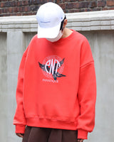オーバーフィットロゴスウェットシャツ/Overfit Panatique Logo Sweatshirt_2color