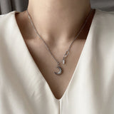 ユニークムーンネックレス/dai Unique Moon Necklace