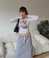 キャッツスリムTシャツ / Cats Slim T-shirt (3color)