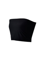 4ウェイマルチトリコットジャージスパンクロップチューブトップ/4-way multi tricot jersey span crop tube top (black)