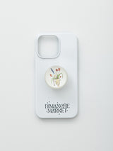 ホワイトロゴケース / WHITE DIMANCHE LOGO CASE