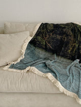 forest lake blanket