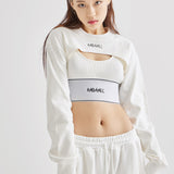 Courage Sweat shirt White (6600762654838)