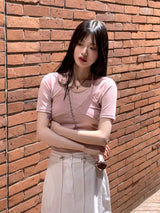 【SET】ラプティホルターナシシースルー半袖Tシャツセット / Lupty Halter Nashi See-through Short Sleeve T-shirt Set
