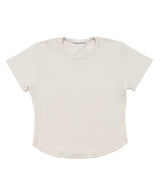 シンボルエンブロイダリークロップトップ / Symbol Embroider Crop Top (Beige)
