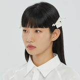 ツイードリボンヘアピン (1ea)