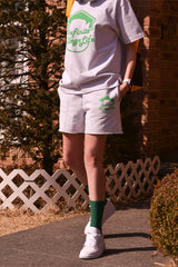 レディースインフィニティカレッジスウェットショートパンツ / Woman Infinite College Sweat Shorts