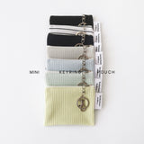 Mini keyring pouch 'evening sky'