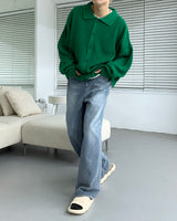 ウォーマーバルーンカラーカーディガン / AZ Warmer Balloon Collar Cardigan (7 colors)