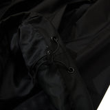 ラウンドラインフーデッドジャケット/BSR2223FWJK045 ROUND LINE HOODED JACKET BLACK