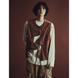 ピグメントウォッシュドクリースパンツ / PIGMENT WASHED CREASE PANTS_CAMEL BROWN