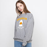 ダックフェイススマイルスウェットシャツ/Duck Face Smile Sweatshirt