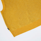 SECRET CLUB KNIT VEST - MUSTARD (6692511809654)