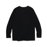 ベーシックマシュマロロングスリーブT/BASIC MARSHMALLOW LONG-SLEEVED T-BLACK
