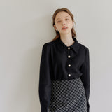 TWEED SHIRT_ALL BLACK (6600104706166)