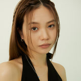 タイニークレセントピアス / tiny crescent earring