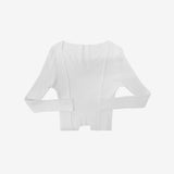 Frcan Open Collar Knitwear