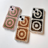 MOTIFS HARD JELL CASE _ C _ KHAKI & ORANGE