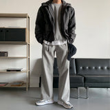 LMN Rectangle Short Hooded Bomber Jacket (3 colors)