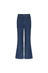 ウェーブデニムパンツ / 0 7 wave denim pants