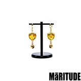 エメレードハートピアス / EMERAID HEART EARRINGS