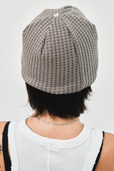 Stud Waffled Beanie (4color)