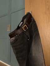 ASCLO Square Lea Belt (2color)